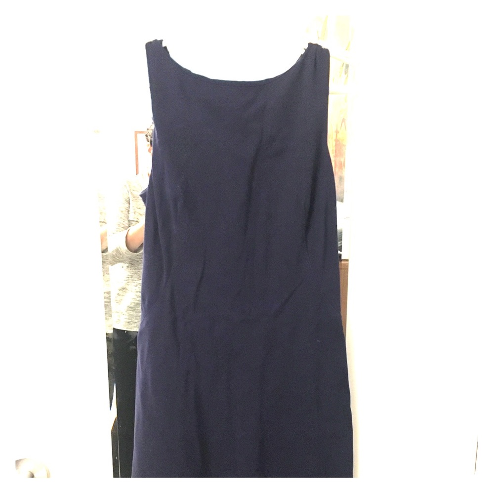 MM LaFleur Lydia dress size 8 navy GUC